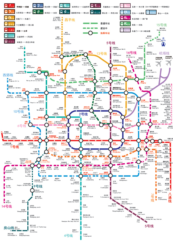 eps格式,含jpg预览图,关键字:矢量交通,北京,地铁线路图,规划图,2011