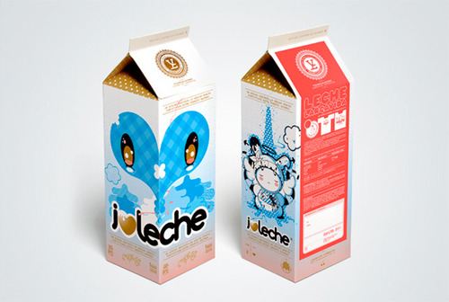 40款漂亮的牛奶纸盒包装设计欣赏(5)