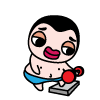 肥龙qq表情之健身