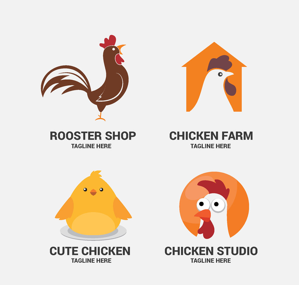 含jpg预览图,关键字:公鸡,母鸡,鸡仔,头像,鸡场,鸡肉店,鸡,商务,标志