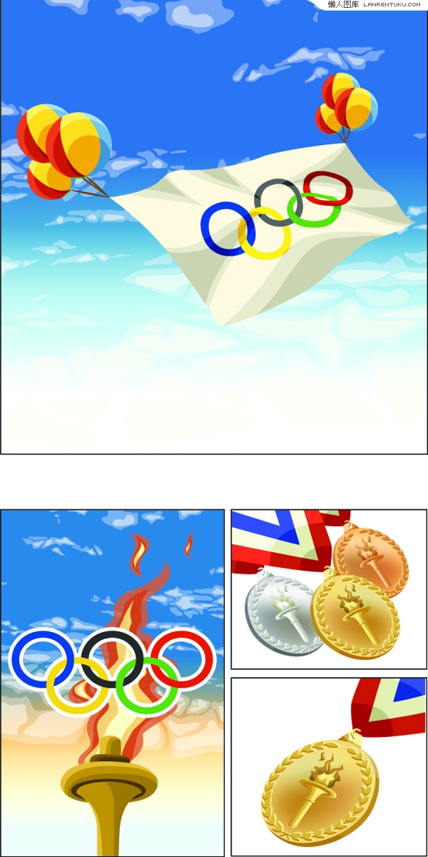 小学生奥运会海报图片