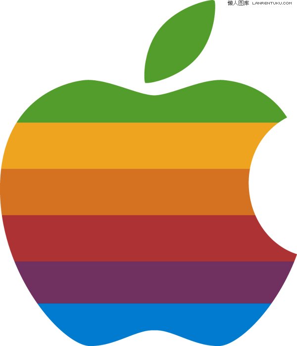 苹果电脑开机logo图片