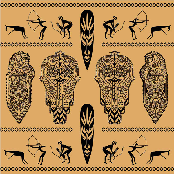 非洲符号传统文化图片