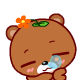 ˯
