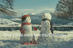 John Lewis 2012年圣诞广告《雪人的旅行》超温馨感人