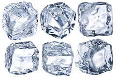 9款晶莹剔透的冰块图片素材