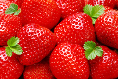 2张新鲜草莓高清图片素材