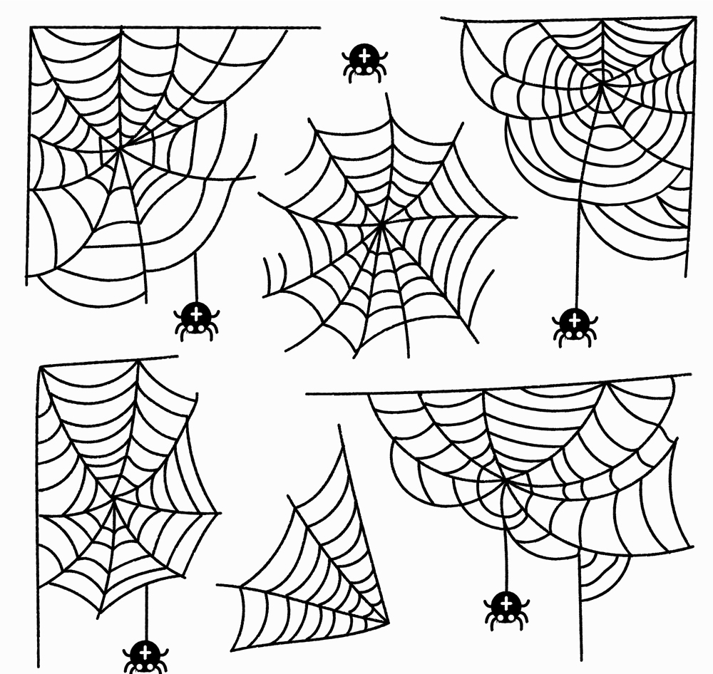 幼儿园蜘蛛网创意画图片