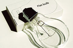 Flat bulb
