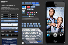 iPhone 5iOS 6 GUI PSDԴļ
